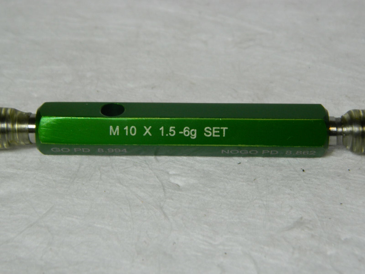 GF Gage M10x1.5 Go/No Go Truncated Taperlock Thread Gage 55336135