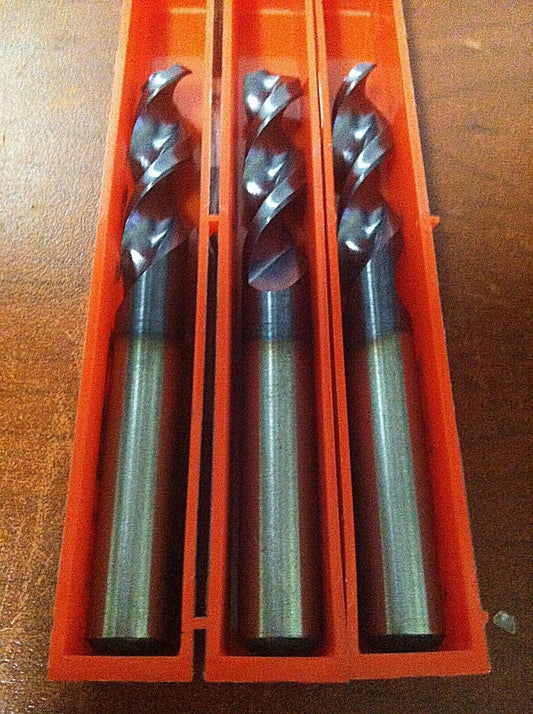 Accupro 0.3622" 130° Parabolic Fl  Cobalt Screw Machine Drill Bit QTY 3 01349711