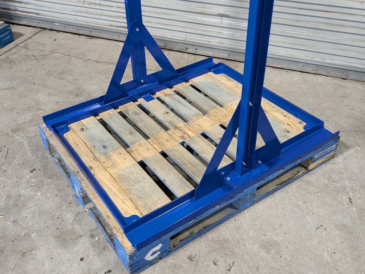 Vestil Steel Stroage Rack for Fork Extensions 400 lb Capacity FORK-R-54