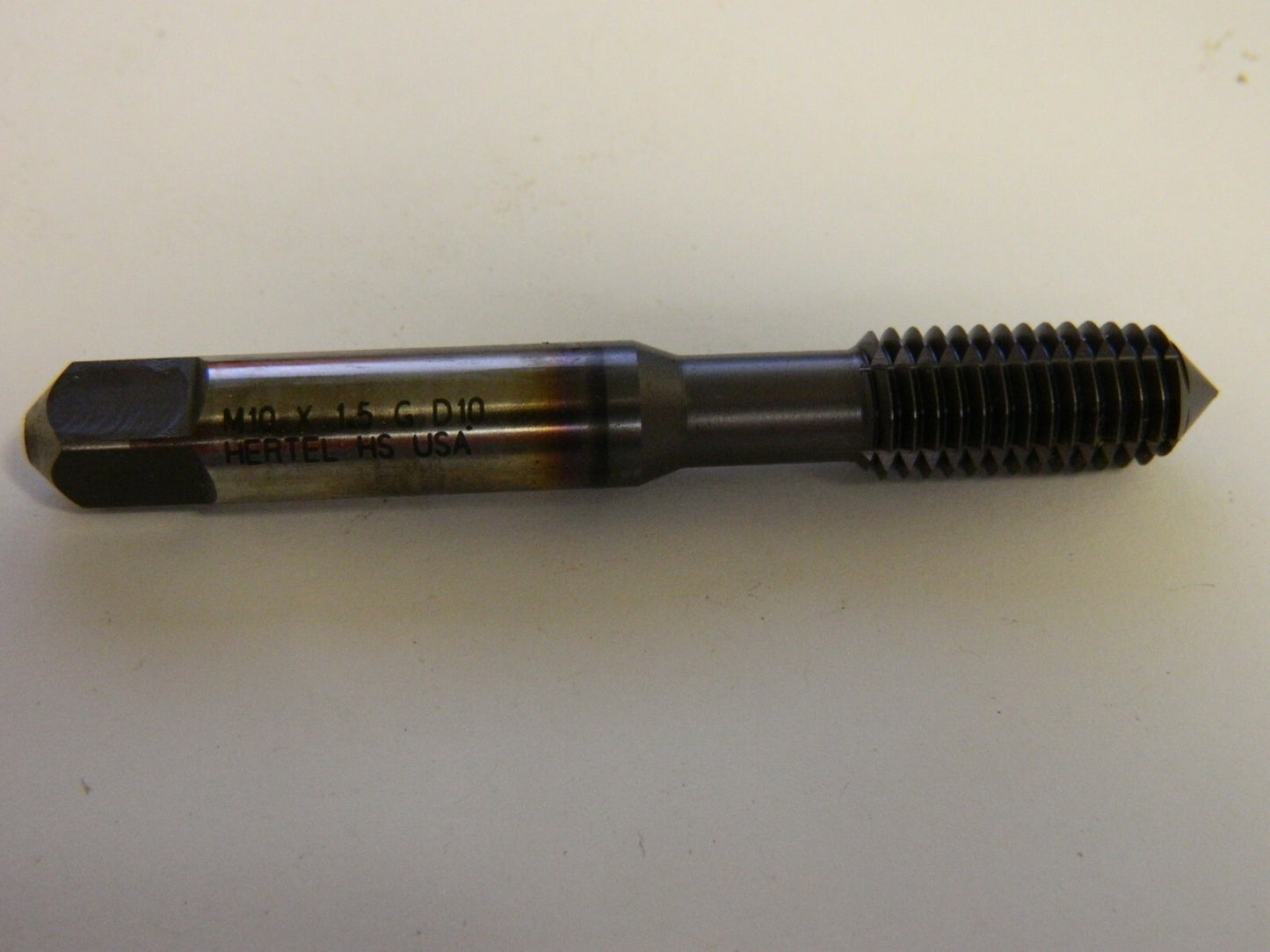 Hertel M10x1.50 Metric Coarse Plug Thread Forming Tap QTY 12.   HFT-50525A