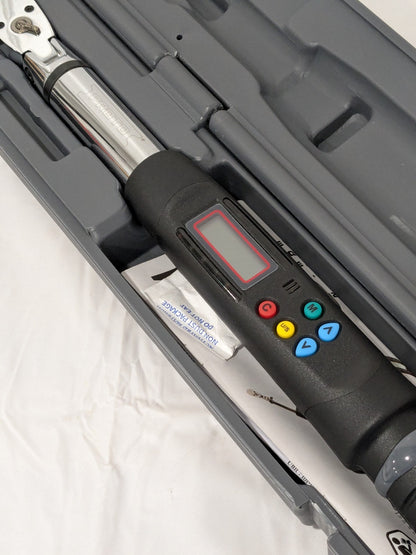 Proto Electronic Torque Wrench: 3/8" Drive, Foot Pound J6012EFX