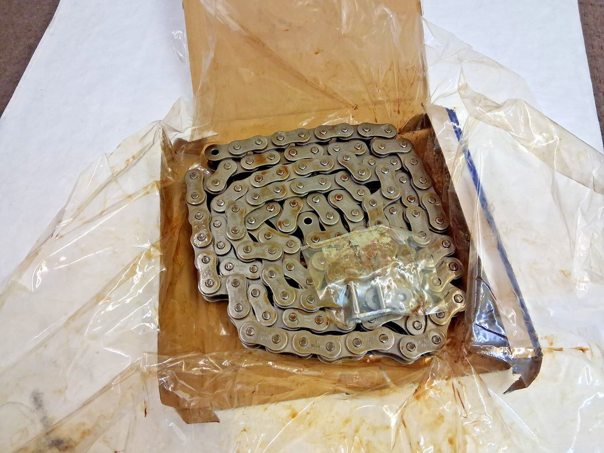 Morse Roller Chain Standard Riveted 5/8" Pitch 50 Trade 10ft Long 1 Strand 34779
