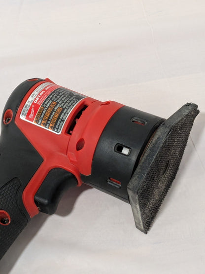 Milwaukee Tool M12 FUEL Orbital Detail Sander 2531-20 TOOL ONLY