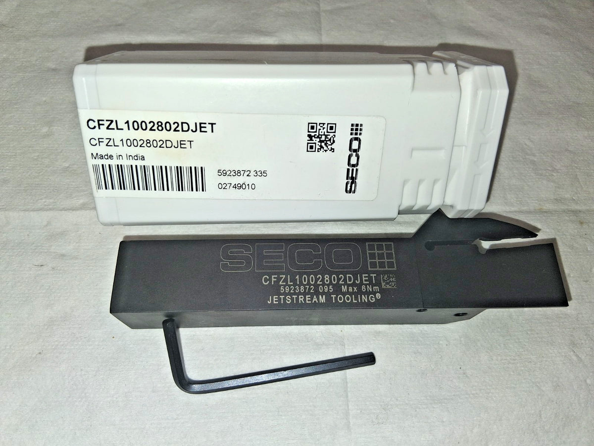 Seco Indexable Turning Toolholder CFZL 100 2802DJET Clamp 02749010
