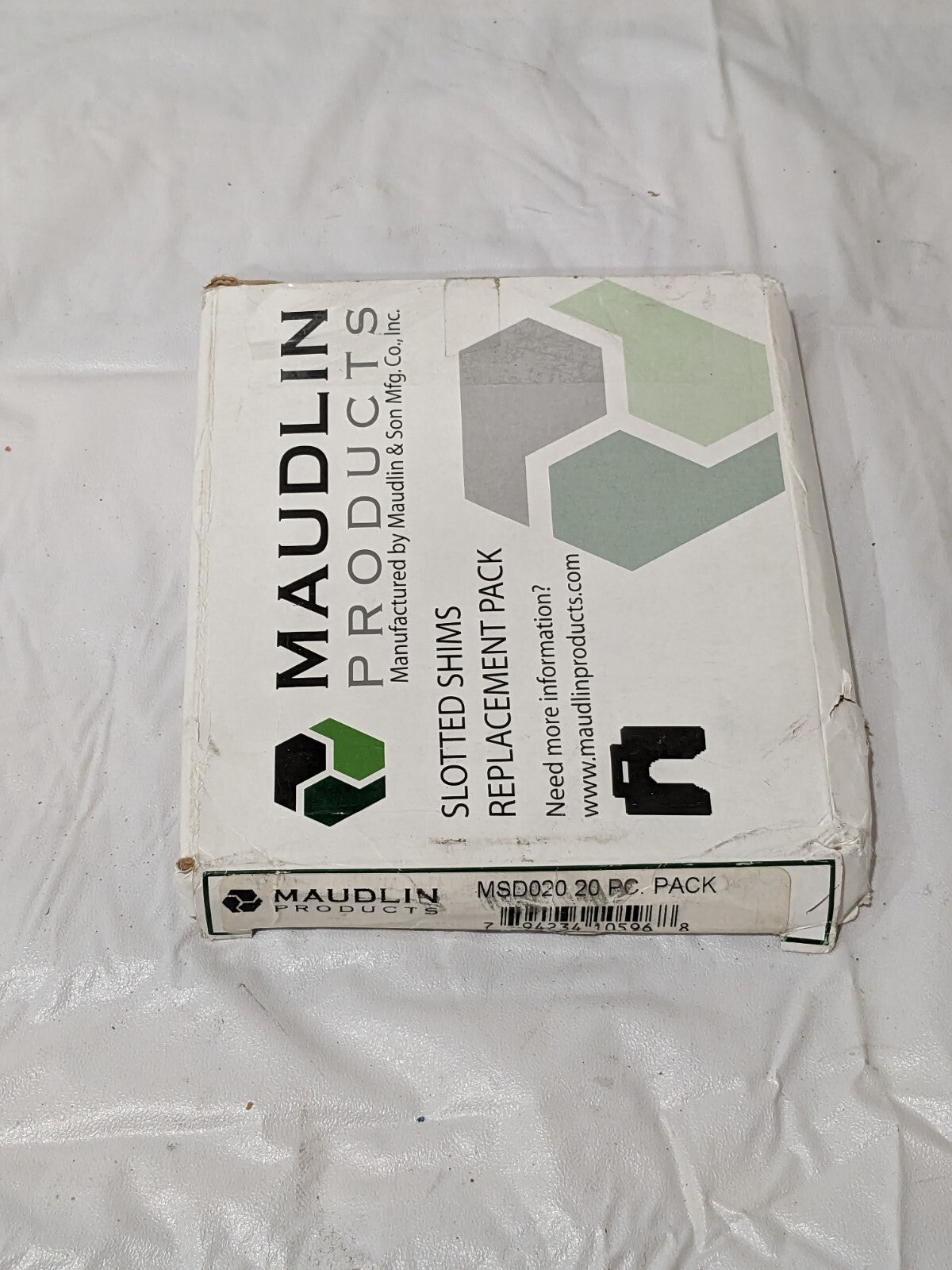 Maudlin Shim Stock: 0.025'' Thick, 5'' Long, 5" Wide, 3