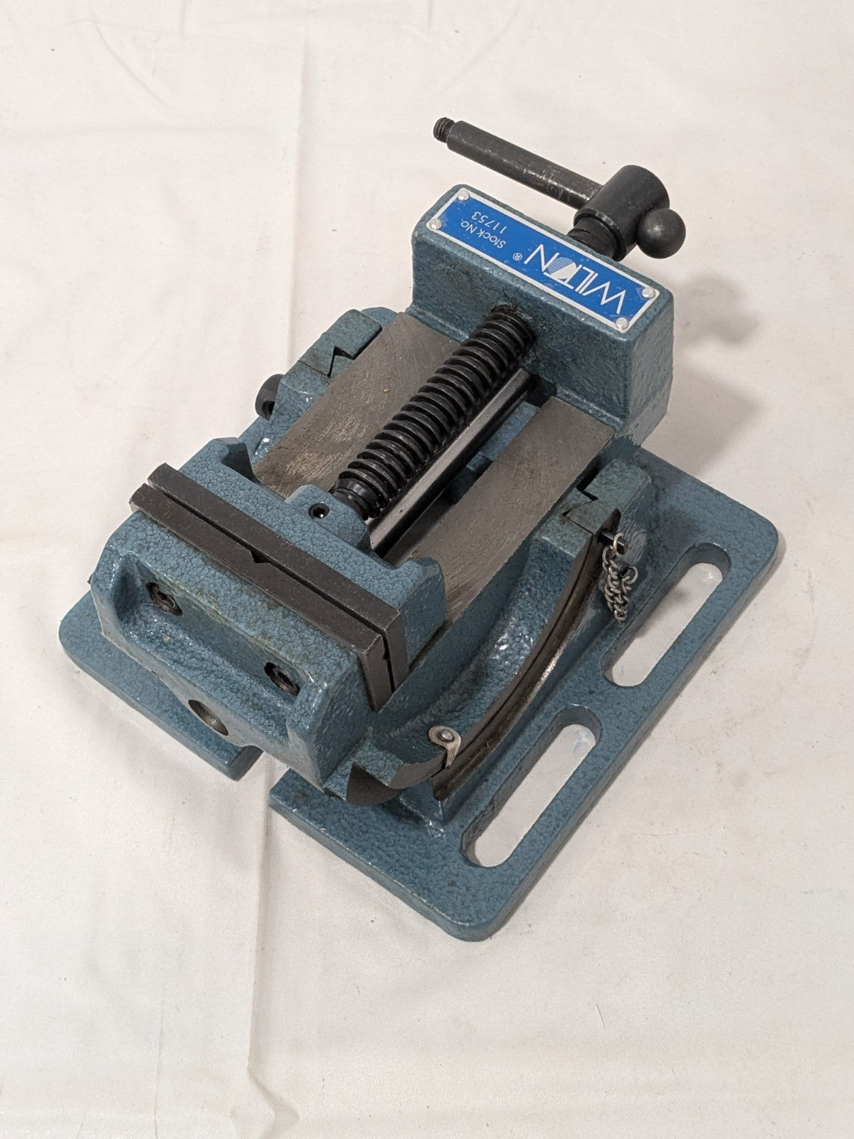 Wilton Angle Drill Press Vise: 3" Jaw Width, 3" Jaw Opening 11753