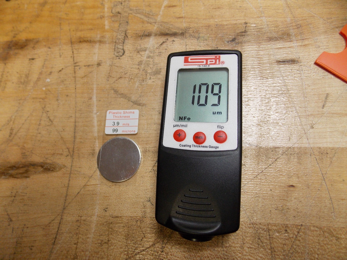 SPI Digital Coating Thickness Gage 0 to 1000µm Range 15-144-9 REPAIR