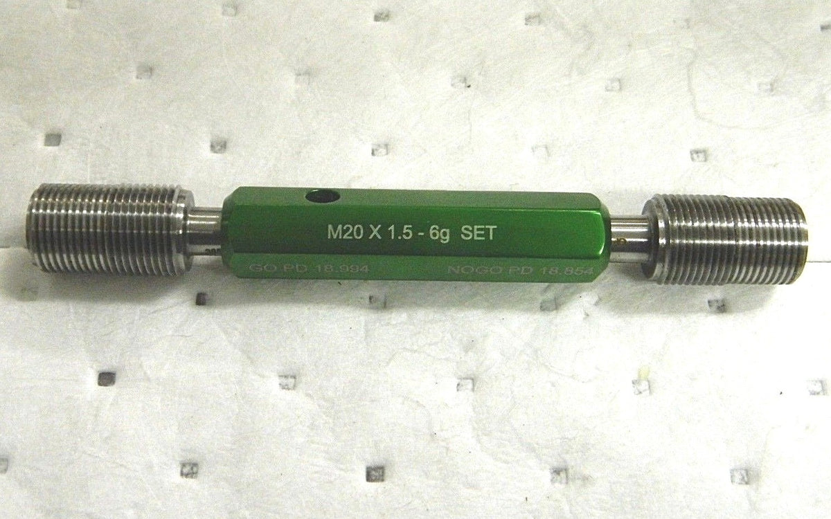 GF Gage Go/No Go Truncated Taperlock Thread Gage M20 x 1.50 6G S2001506GS