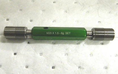 GF Gage Go/No Go Truncated Taperlock Thread Gage M20 x 1.50 6G S2001506GS