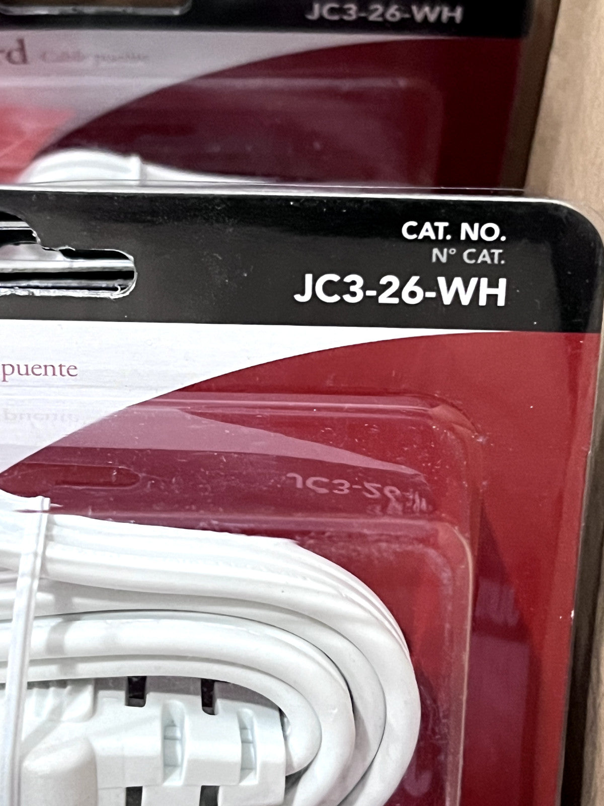 Juno Lighting JC3-26-WH 26" Jumper Cord for Pro-Series Undercab Lights, Wh