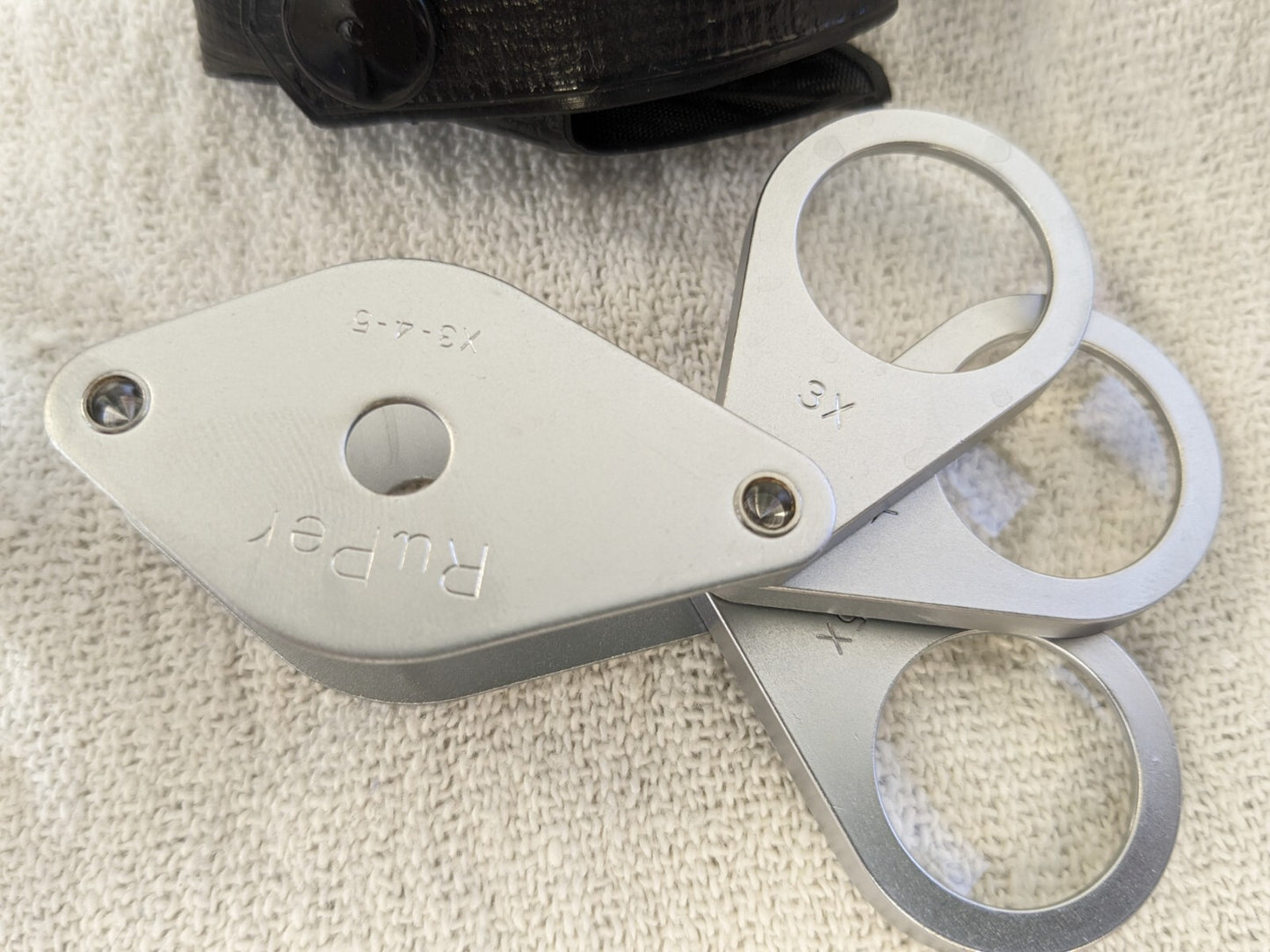 3x Magnification, Metal Handheld Magnifier X345