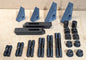 Gibraltar 28pc 8" Serrated Clamp Set for 7/8" T-Slot  3/4-10 Thread  3"-8" Studs