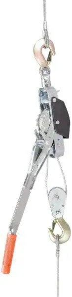MINI-MULE 4,000 Lb Capacity, 6' Lift Height, Wire Rope Manual Lever Hoist