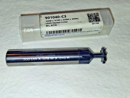 Harvey Tool Woodruff Keyseat Cutter 901040-C3