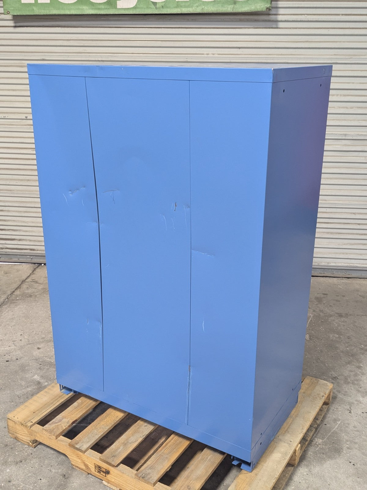Lista 10 Drawer Industrial Storage Cabinet Steel Blue 59 x 40 x 22 Parts/Repair