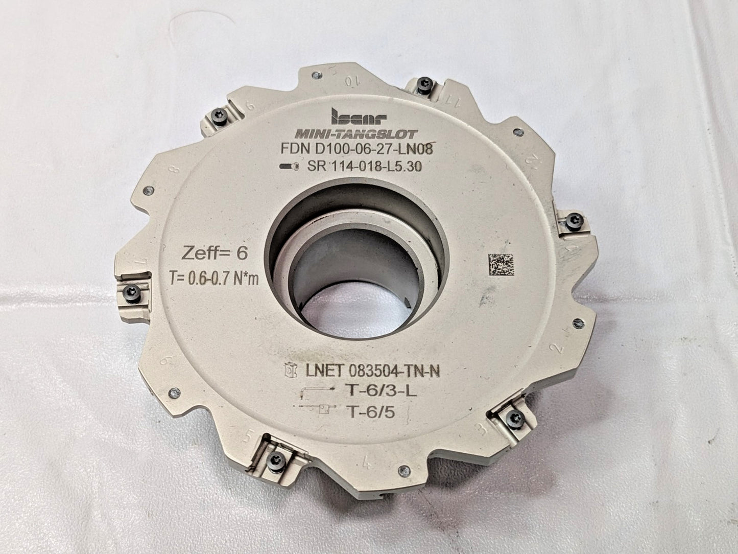 Iscar Indexable Slotting Cutter 0.2360"CW Shell Mount B Connection RH 3106215