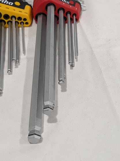 WIHA 18 Piece L-Key Combo Hex Key Set 66992