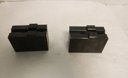 Schunk 8" Max Cap Tongue & Groove Interface Square Soft Lathe Chuck INCOMPLETE