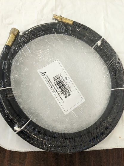 Multipurpose Air Hose: 1/2" ID, 27/32" OD, 10' HZB05020-10-31
