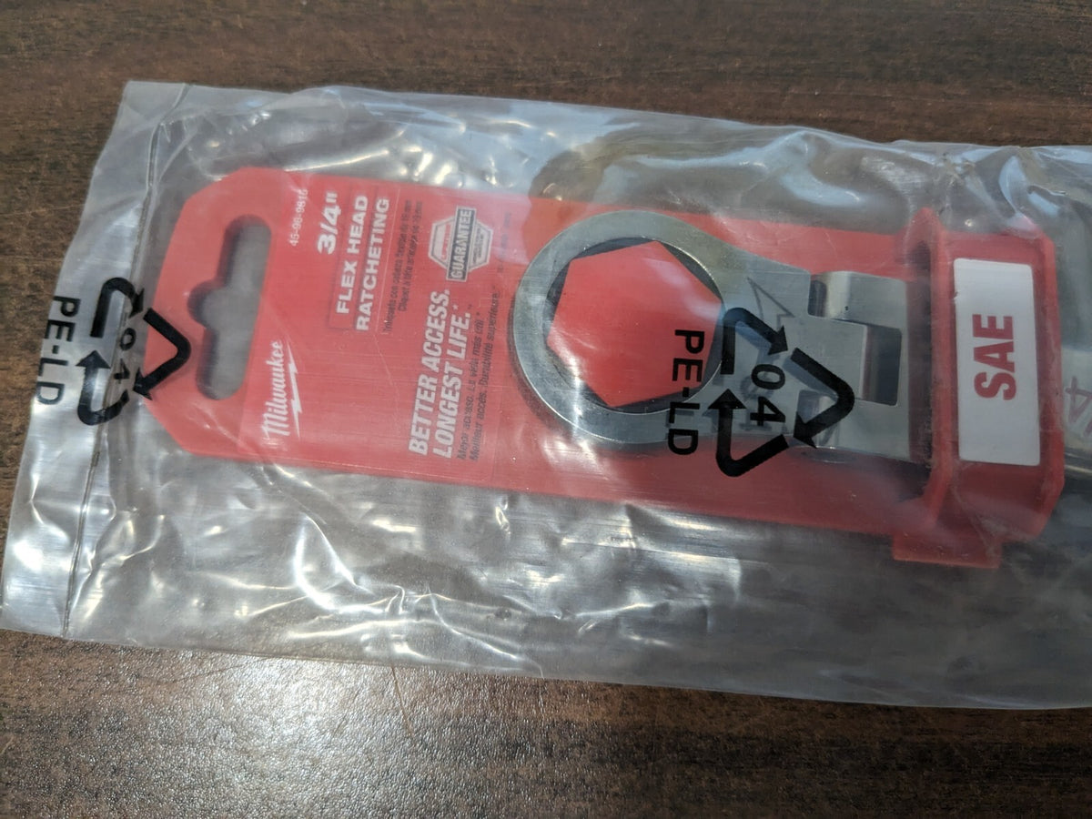 MILWAUKEE TOOL Combination Wrench: 3/4" Head Size 45-96-9818