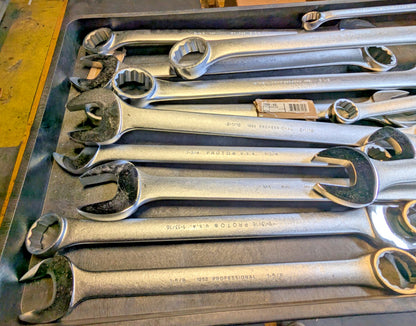 Proto 16 Piece Combination Wrench Set 1-5/16" to 2-1/2" 12PT J1200F-HD