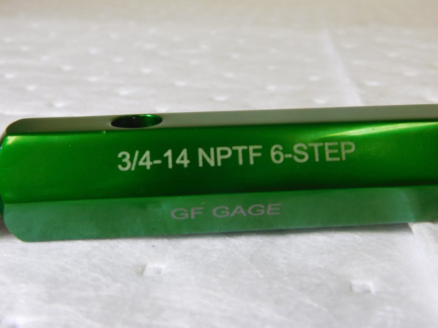 GF Gage Single End Tapered Plug Pipe Thread Gage 3/4-14 P075014N6SE