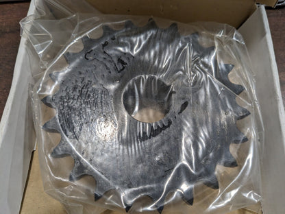 U.S. TSUBAKI Finished Bore Sprocket: 23 Teeth, 5/8" Pitch 50B23F-1C