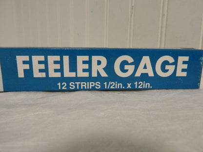 TBI Stainless Steel Feeler Gage 0.007" x 12" x 1/2" QTY 24 SF-7