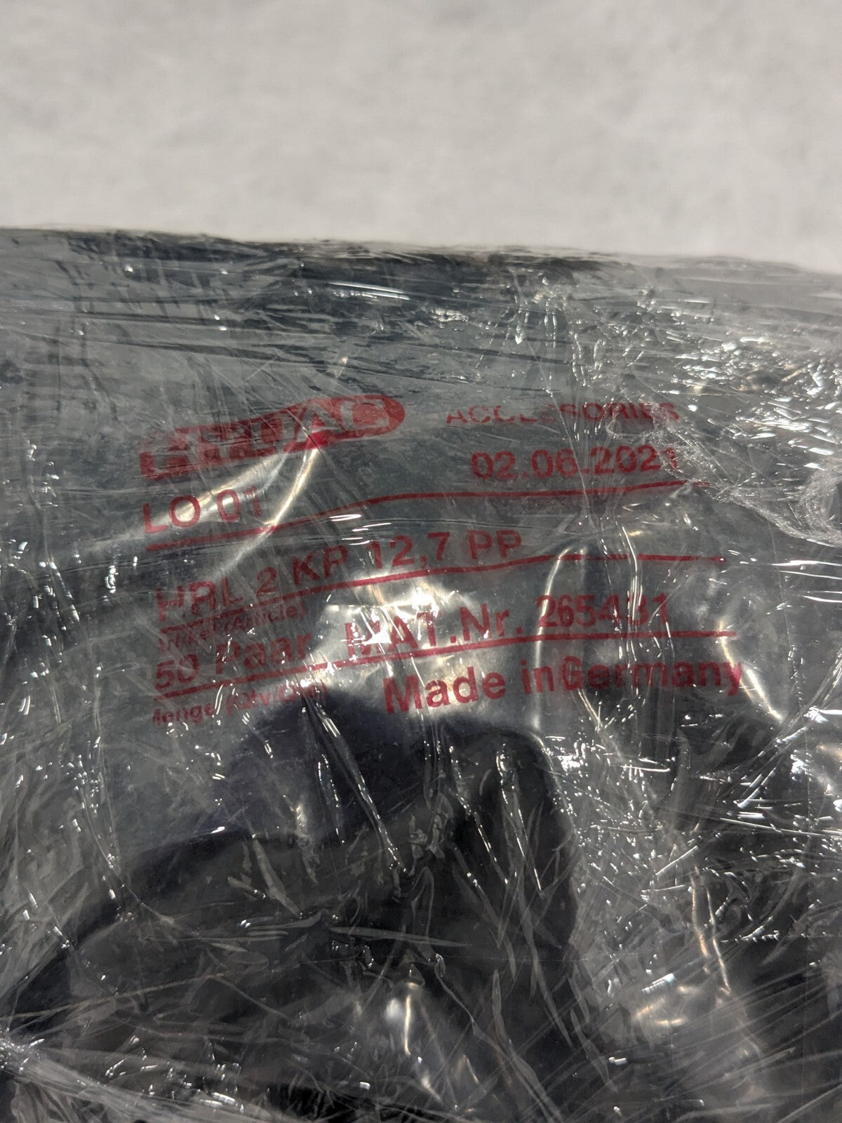 Hydac Standard Duty Clamp Pair HRL 2 KP 12.7 PP Qty 50 265431