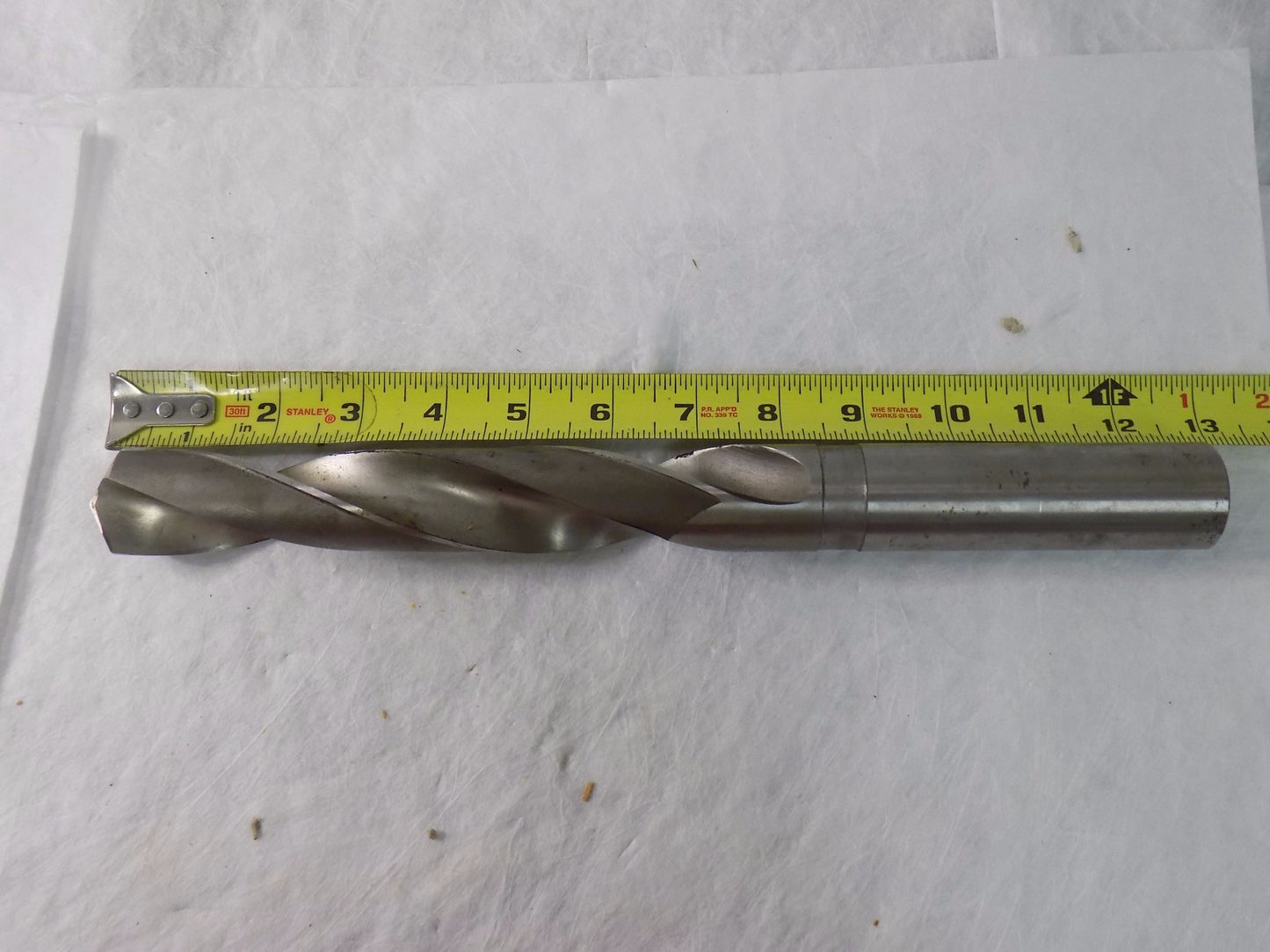 Standard Tool Co 501 Straight Shank Twist Drill 1-15/64" 118º RH Taper Lgth