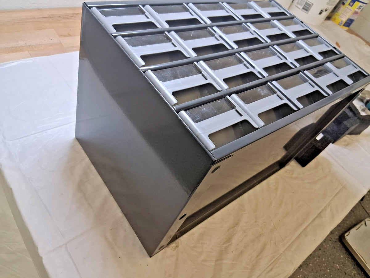 Akro-Mils 20 Drawer Small Parts Modular Steel Frame Storage Cabinet 19320