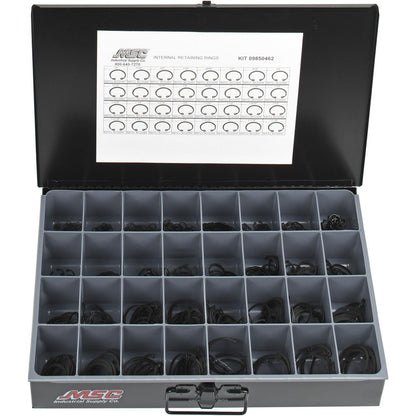 Professional Snap Internal Retaining Ring Assortment 875Pcs 09850462