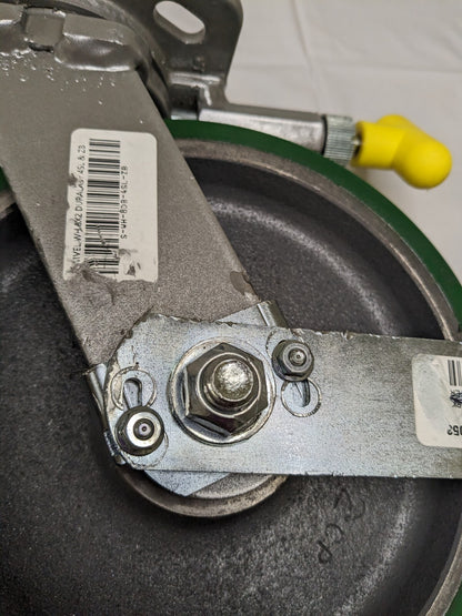 HAMILTON  Swivel Top Plate Caster 8" Diam, 2" Width 1,500 lb Cap S-WH-8DB-4SLZB