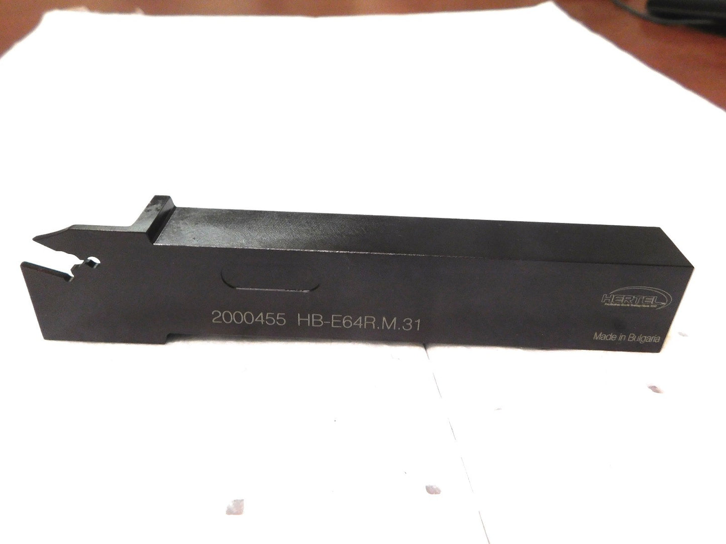 Hertel Indexible Cutoff Toolholder 1.97 DOC 1W x 3/4H Shk Dia RH 6L 2000455