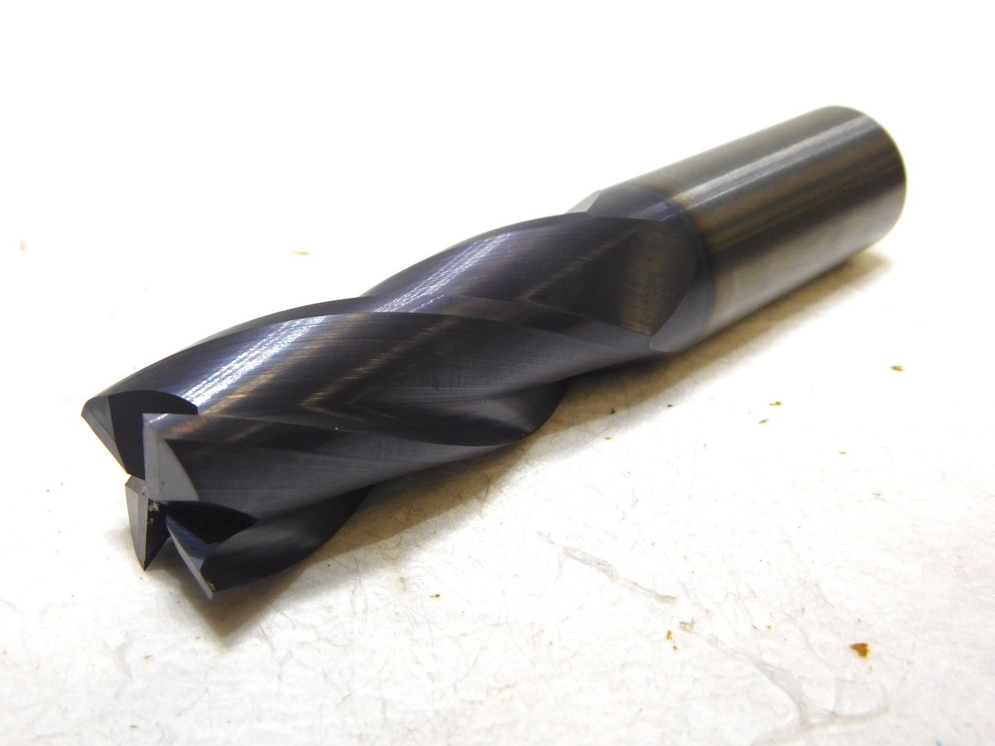Hertel Solid Cabide Sq End Mill 1 Dia 2.25 LOC 4Fl 1" Shk Dia 5 OAL HAI40540L
