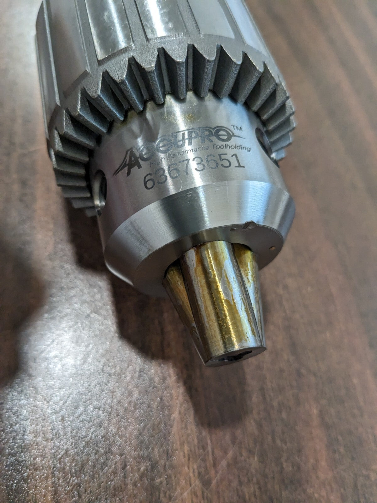 ACCUPRO Drill Chuck: 13/64 to 3/4 Capacity, Tapered Mount, JT3 CY0191604