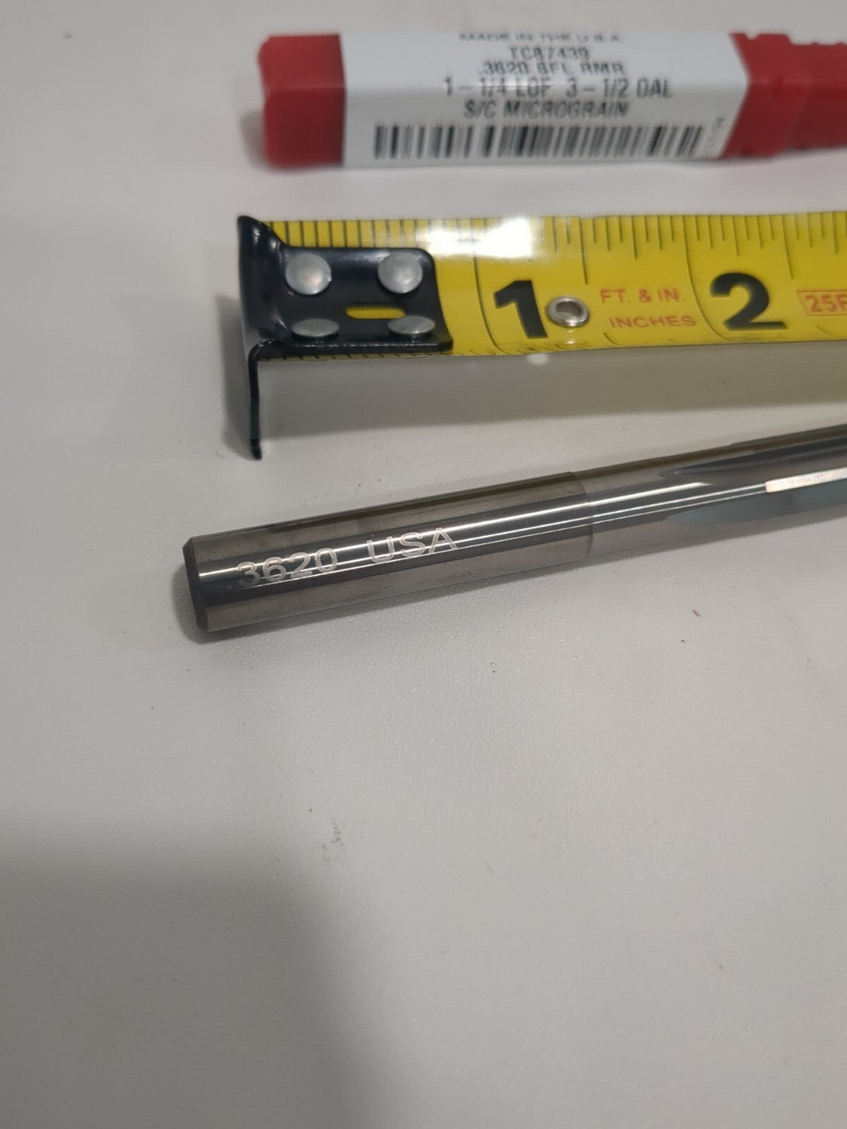 TITAN USA 2pk Chucking Reamer 0.3620" Dia 3-1/2" OAL 6fl carbide TC874