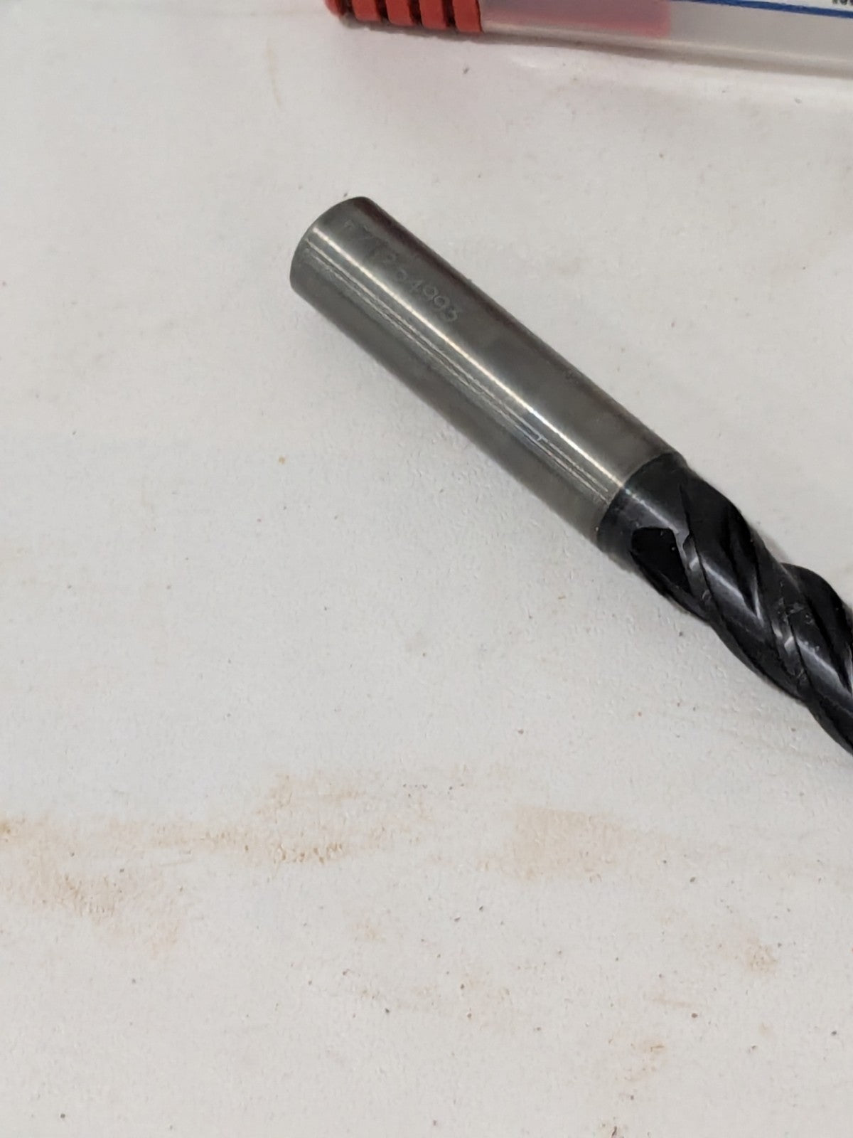 OSG Square End Mill: 11/32" Dia, 7/8" LOC, 4 Flute HP441-3438