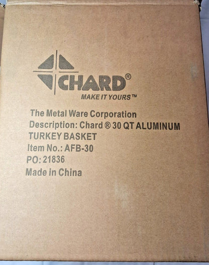 Chard Aluminum Strainer Basket 12.5" H x 9.625" D AFB-30