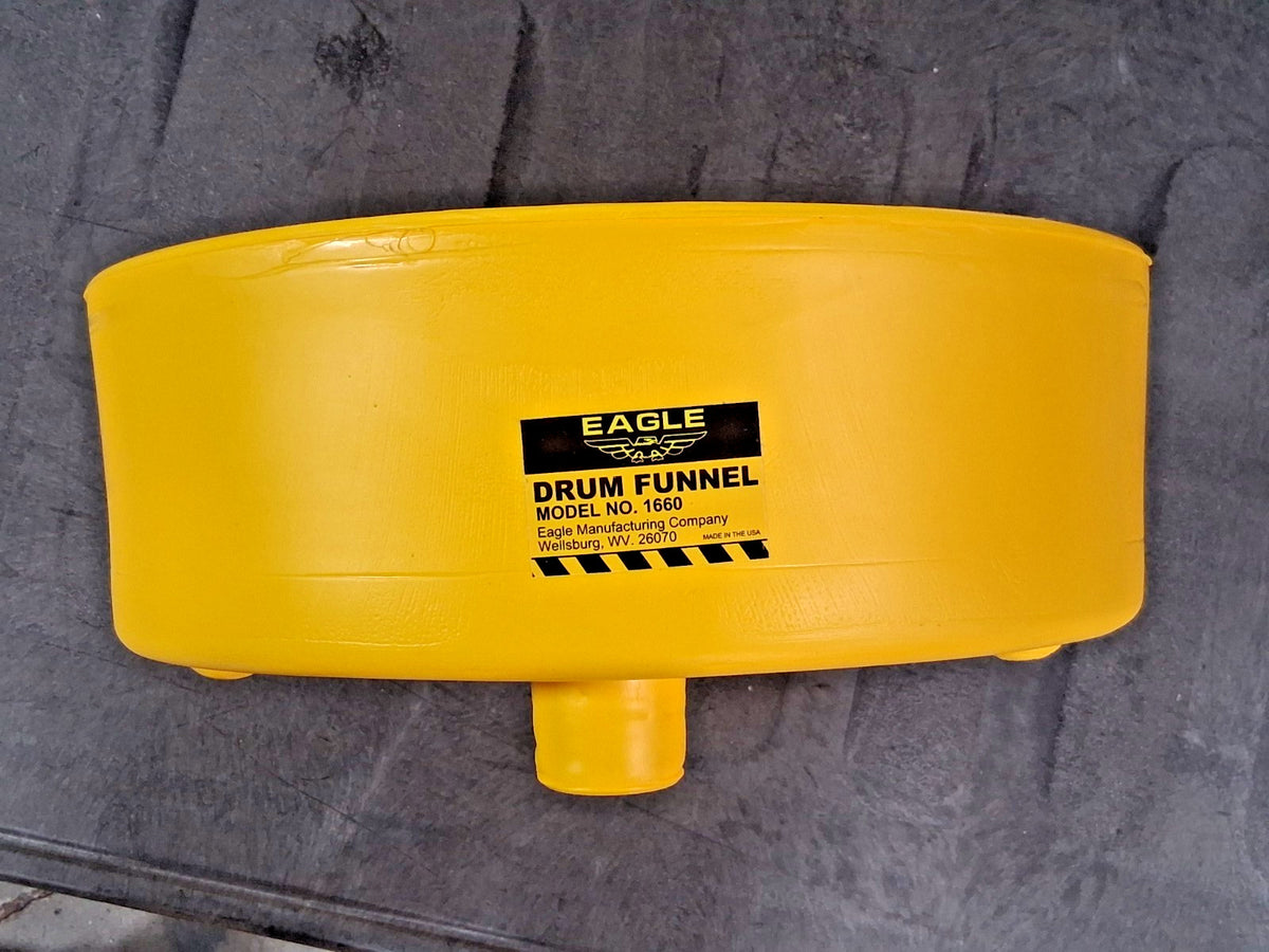 Eagle Drum Funnel 7" High x 18" Dia Polyethylene 1660