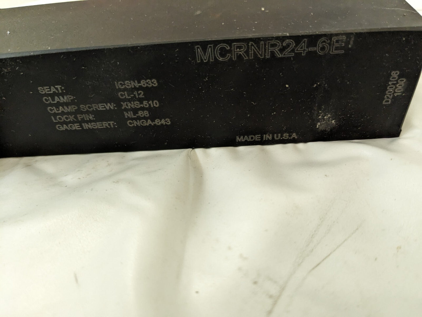 DORIAN Indexable Turning Toolholder: MCRN Toolholder MCRNR246E