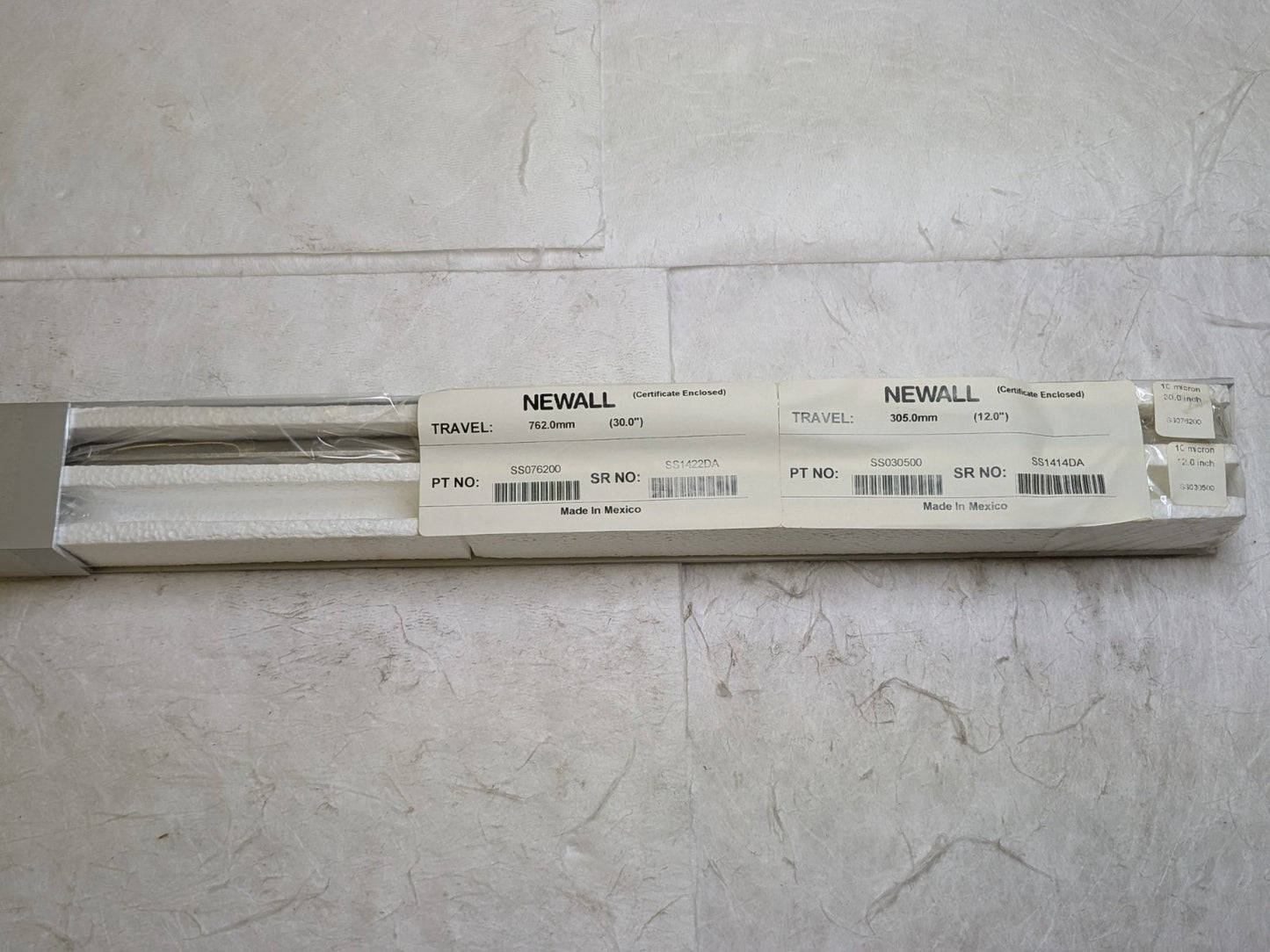Newall Digital Readout 12" x 30" DRO Mill Package w/ 2-Axis DP700 Display