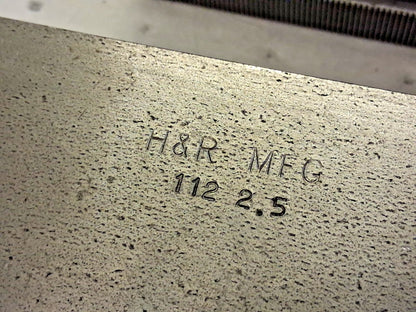 H&R Manufacturing Soft Lathe Serrated Chuck Jaws QTY3 HR112-2.5