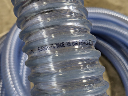 Kuriyama Standard Duty PVC Food Transfer Hose 50 Ft. x 2-1/2 In. EHC250
