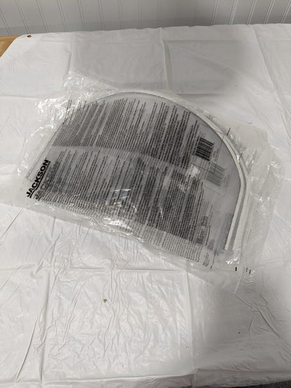 Jackson Face Shield Replacement Window, Clear, 9" High, 0.04" Thick Qt