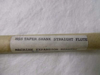 DTC HSS1MT Straight Flute 3/8" Machine Expansion Reamer 3/4" Fl Lgth 6Fl 7" OAL