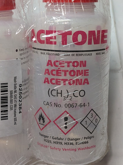DYNALON LABWARE Polyethylene Safety Wash Bottle: 3" Width/Dia Qty 5 506495-0001