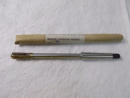 DTC HSS1MT Straight Flute 3/8" Machine Expansion Reamer 3/4" Fl Lgth 6Fl 7" OAL