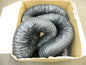 FLEXAUST Duct Hose: Neoprene, 3-1/2 ID, 30 psi 25' Long, -40 to 250 ° F, Black