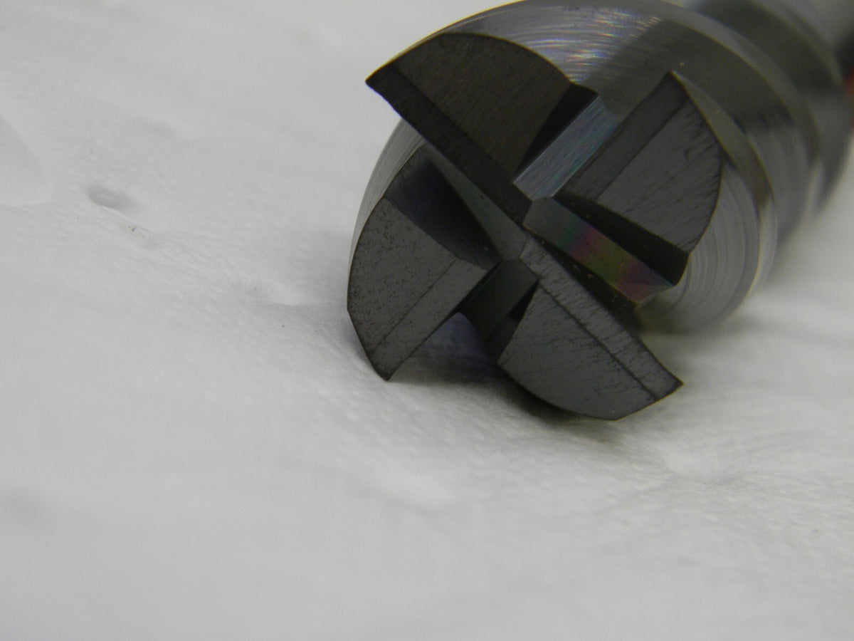 ACCUPRO 1 Diam 4 Flute Solid Carbide 0.06 Corner Radius End Mill 12183445